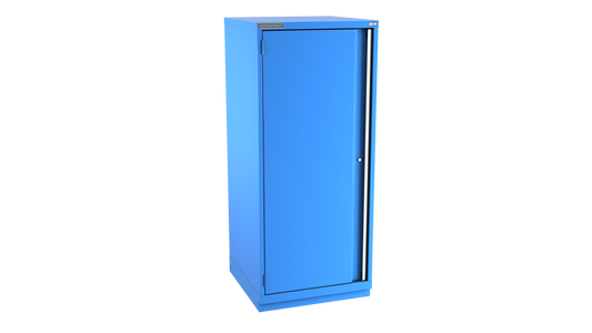 Champion Tool Storage SW3050-FDIL-FTB-BB 1-Door Standard Depth Modular Cabinet SW3050 | 28-1/4"W x 66-3/8"H x 28-1/2"D, Bright Blue