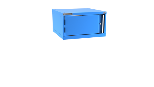 Champion Tool Storage SW600-FDIL-BB 1-Door Standard Depth Modular Cabinet SW600 | 28-1/4"W x 15-3/4"H x 28-1/2"D, Bright Blue