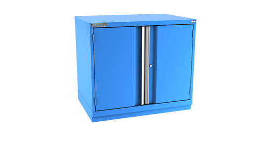 Champion Tool Storage SWP1500-2FDIL-FTB-BB 2-Door Standard Depth Modular Cabinet SWP1500 | 40-1/4"W x 35-7/8"H x 28-1/2"D, Bright Blue