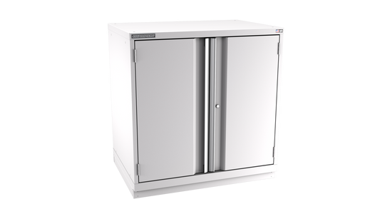 Champion Tool Storage SWP1800-2FDIL-FTB-LG 2-Door Standard Depth Modular Cabinet SWP1800 | 40-1/4"W x 41-3/4"H x 28-1/2"D, Light Gray