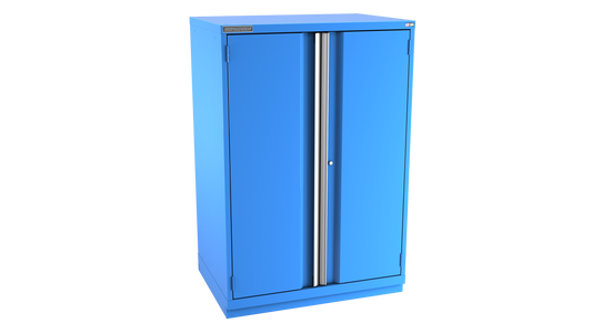 Champion Tool Storage SWP2700-2FDIL-FTB-BB 2-Door Standard Depth Modular Cabinet SWP2700 | 40-1/4"W x 59-1/2"H x 28-1/2"D, Bright Blue