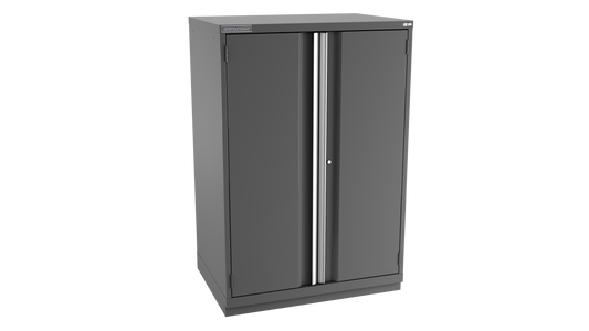 Champion Tool Storage SWPS2700-2FDIL-FTB-DG 2-Door Shallow Depth Modular Cabinet SWPS2700 | 40-1/4"W x 59-1/2"H x 22-1/2"D, Dark Gray