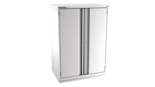 Champion Tool Storage SWPS2700-2FDIL-FTB-LG 2-Door Shallow Depth Modular Cabinet SWPS2700 | 40-1/4"W x 59-1/2"H x 22-1/2"D, Light Gray