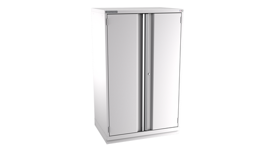 Champion Tool Storage SWPS3050-2FDIL-FTB-LG 2-Door Shallow Depth Modular Cabinet SWPS3050 | 40-1/4"W x 66-3/8"H x 22-1/2"D, Light Gray