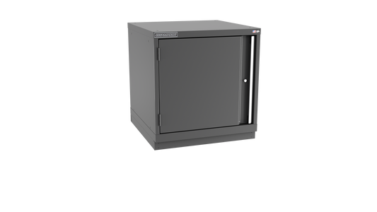 Champion Tool Storage SWS1200-FDIL-FTB-DG 1-Door Shallow Depth Modular Cabinet SWS1200 | 28-1/4"W x 29-7/8"H x 22-1/2"D, Dark Gray