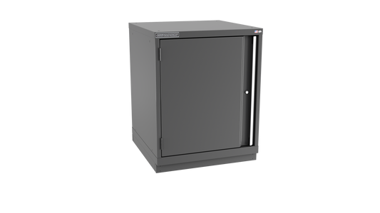 Champion Tool Storage SWS1500-FDIL-FTB-DG 1-Door Shallow Depth Modular Cabinet SWS1500 | 28-1/4"W x 35-7/8"H x 22-1/2"D, Dark Gray