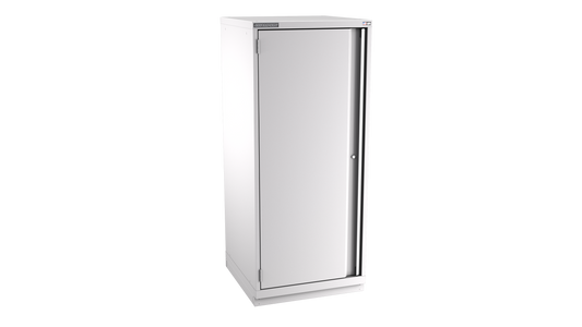 Champion Tool Storage SWS3050-FDIL-FTB-LG 1-Door Shallow Depth Modular Cabinet SWS3050 | 28-1/4"W x 66-3/8"H x 22-1/2"D, Light Gray