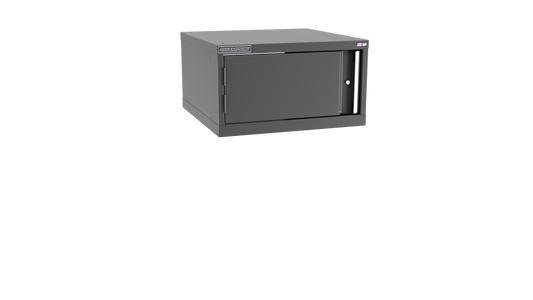 Champion Tool Storage SWS600-FDIL-DG 1-Door Shallow Depth Modular Cabinet SWS600 | 28-1/4"W x 15-3/4"H x 22-1/2"D, Dark Gray