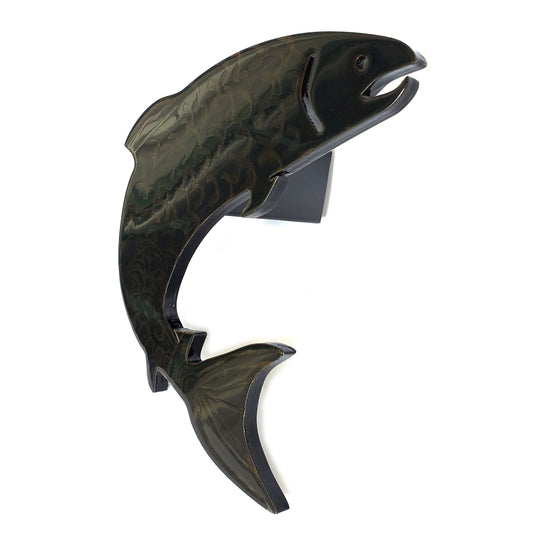 Paradise Clay PAR703 SALMON Trailer Hitch Cover 3/8" STEEL, MADE IN USA, Makes a great gift