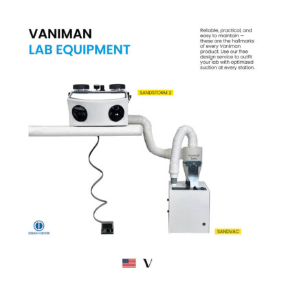 Vaniman 80302 SandStorm 2 (25-50 & 50-100 micron tanks)