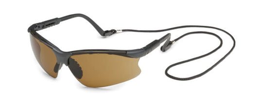 Gateway Safety 16GB86 Scorpion Safety Glasses - Adjustable Ratchet Temple Wraparound Eye Protection with Anti-Fog Gap Design