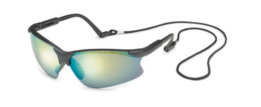 Gateway Safety 16GB7M Scorpion Safety Glasses - Adjustable Ratchet Temple Wraparound Eye Protection with Anti-Fog Gap Design