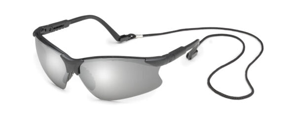 Gateway Safety 16GB8M Scorpion Safety Glasses - Adjustable Ratchet Temple Wraparound Eye Protection with Anti-Fog Gap Design