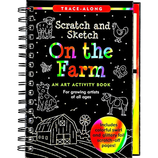 Paradise Clay PPP098 Scratch & Sketch On The Farm - Book