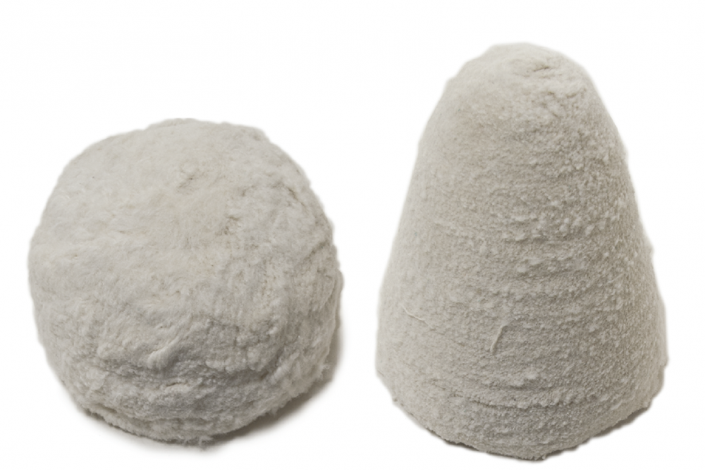 Foredom A-CBGT2 Cotton Buff, Goblet, 2, Taper