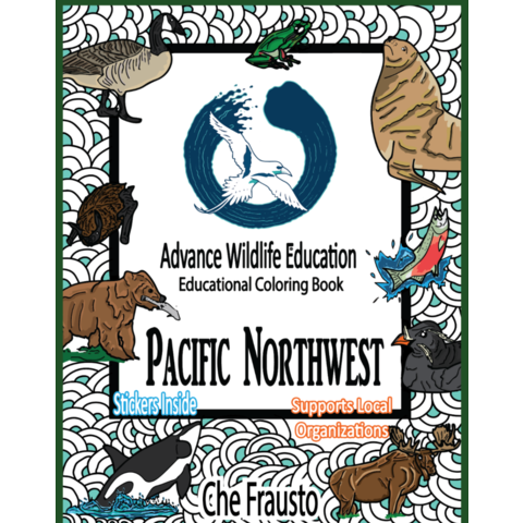 Paradise Clay AWE005 Pacific Northwest - Educational Coloring Book