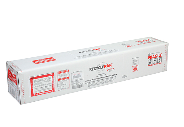 Recycle-Pak SUPPLY-043CH Medium 4Ft Fluorescent Lamp Recycling Box (Each)