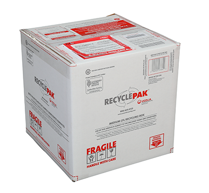 Recycle-Pak SUPPLY-192CH Medium Cfl Recycling Box (Each)