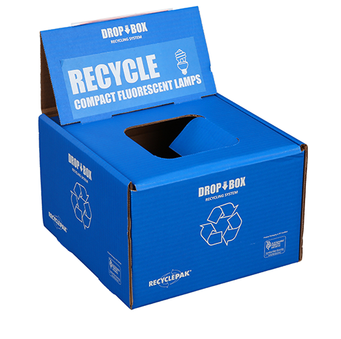 Recycle-Pak SUPPLY-253CH Small Cfl Drop Box (Each)