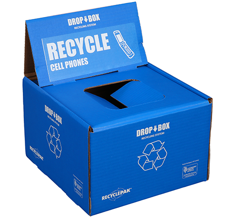 Recycle-Pak SUPPLY-255CH Small Cell Phone Drop Box (Each)