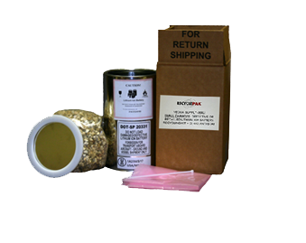 Recycle-Pak SUPPLY-363LM Sm Ddr Lithium Metal Battery Recycling Kit - (15) 2.5X3 Anti-Stat