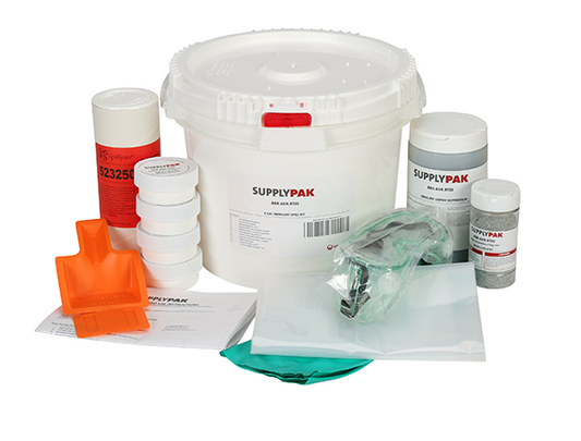 Recycle-Pak SUPPLY-225CH Supplypak Mercury Spill Kit (Each)