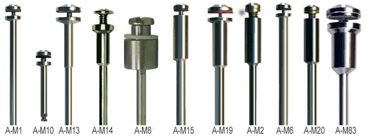 Foredom A-M14 Mandrel, 1/8 X 1/8, Large Head