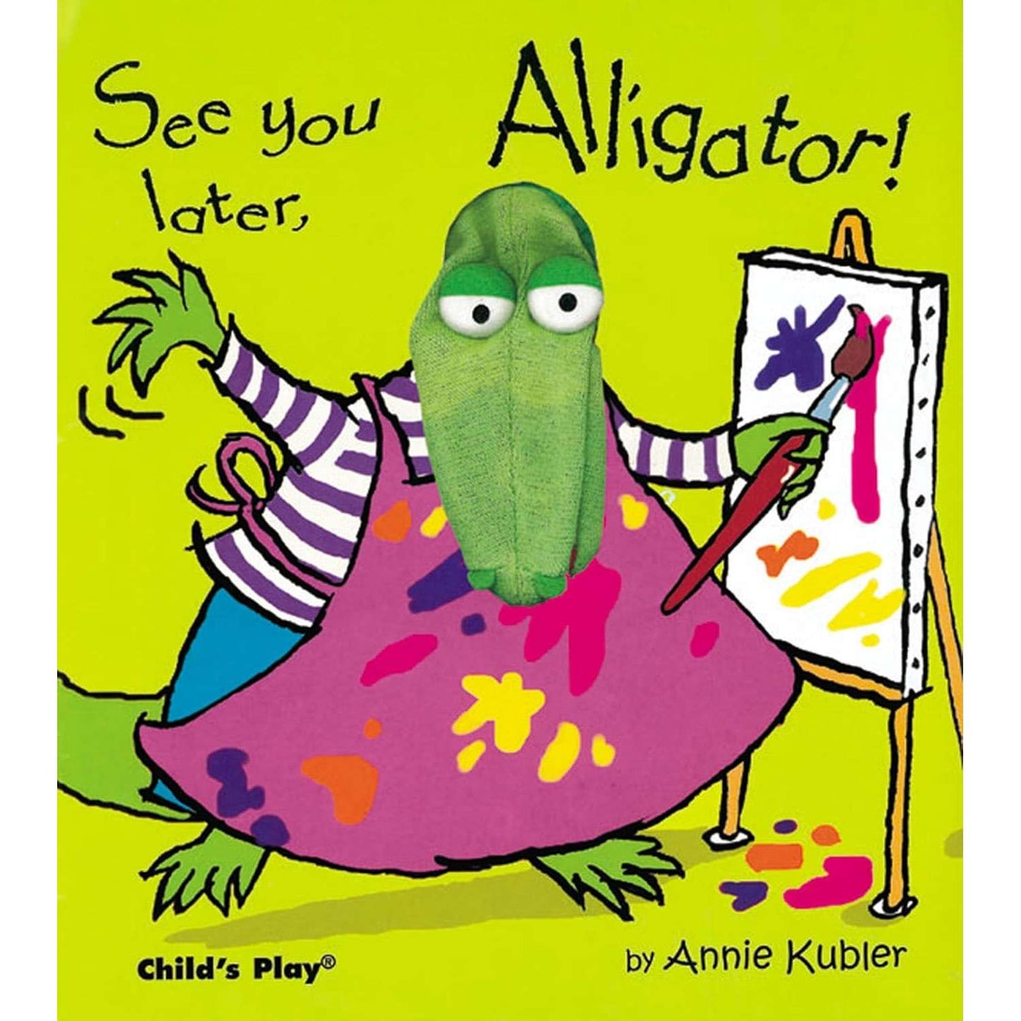 Paradise Clay CPB017 See You Later, Alligator! - Finger Puppet Book
