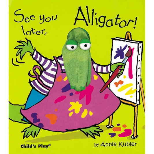 Paradise Clay CPB017 See You Later, Alligator! - Finger Puppet Book