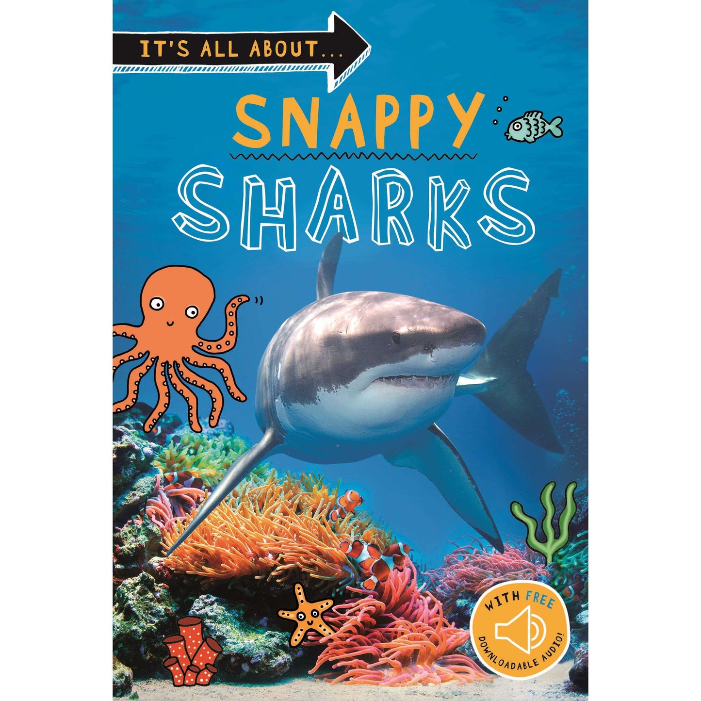Paradise Clay MPS246 Snappy Sharks: Everything you want to know about these sea creatures in one amazing book - Book