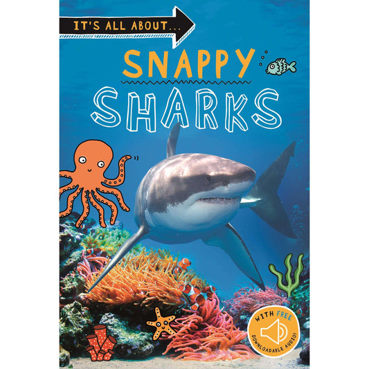 Paradise Clay MPS246 Snappy Sharks: Everything you want to know about these sea creatures in one amazing book - Book