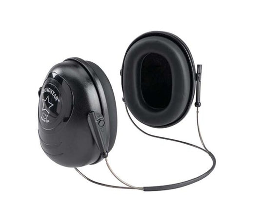 Gateway Safety 954901 SoundStar Earmuffs - Premium Over-the-Head Hearing Protection, 25 NRR, Soft-Seal™ Cushions