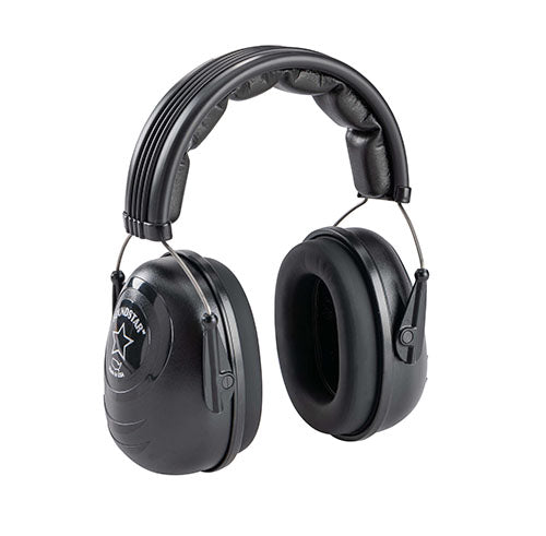 Gateway Safety 954101 SoundStar Earmuffs - Premium Over-the-Head Hearing Protection, 25 NRR, Soft-Seal™ Cushions