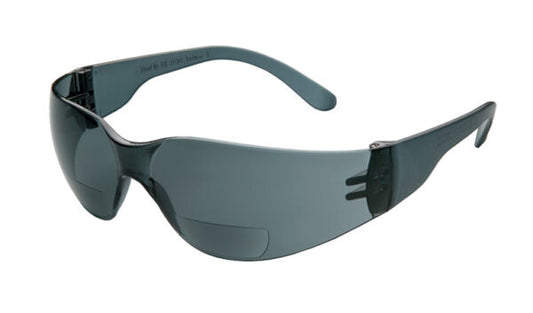 Gateway Safety 46MG25 StarLite MAG Safety Readers - Bifocal Safety Glasses, Lightweight Wraparound Eye Protection (1.0–3.0 Diopter)