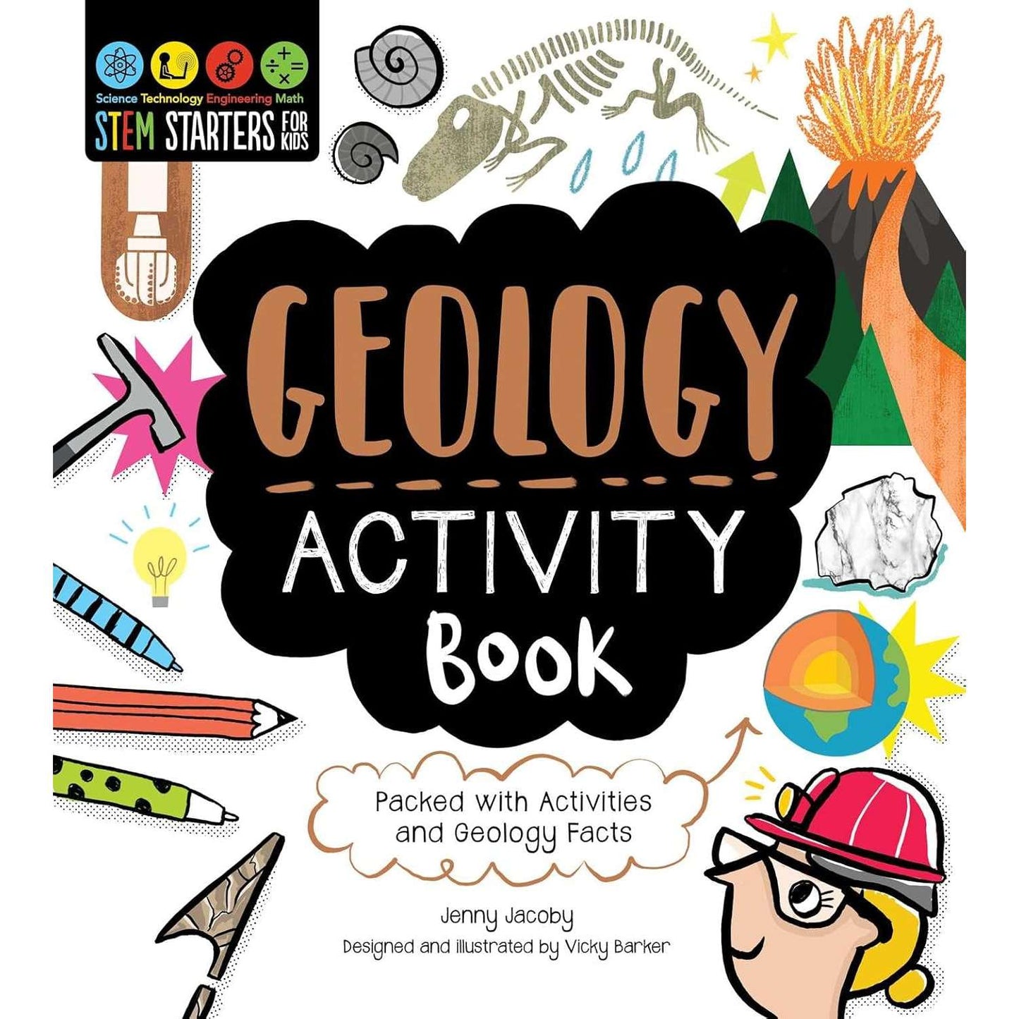 Paradise Clay SKY189 STEM Starters for Kids Geology Activity Book