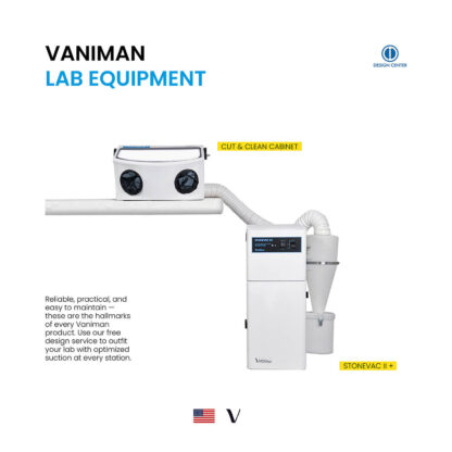 Vaniman 80074 Cut  Clean Post-Processing Etching Cabinet