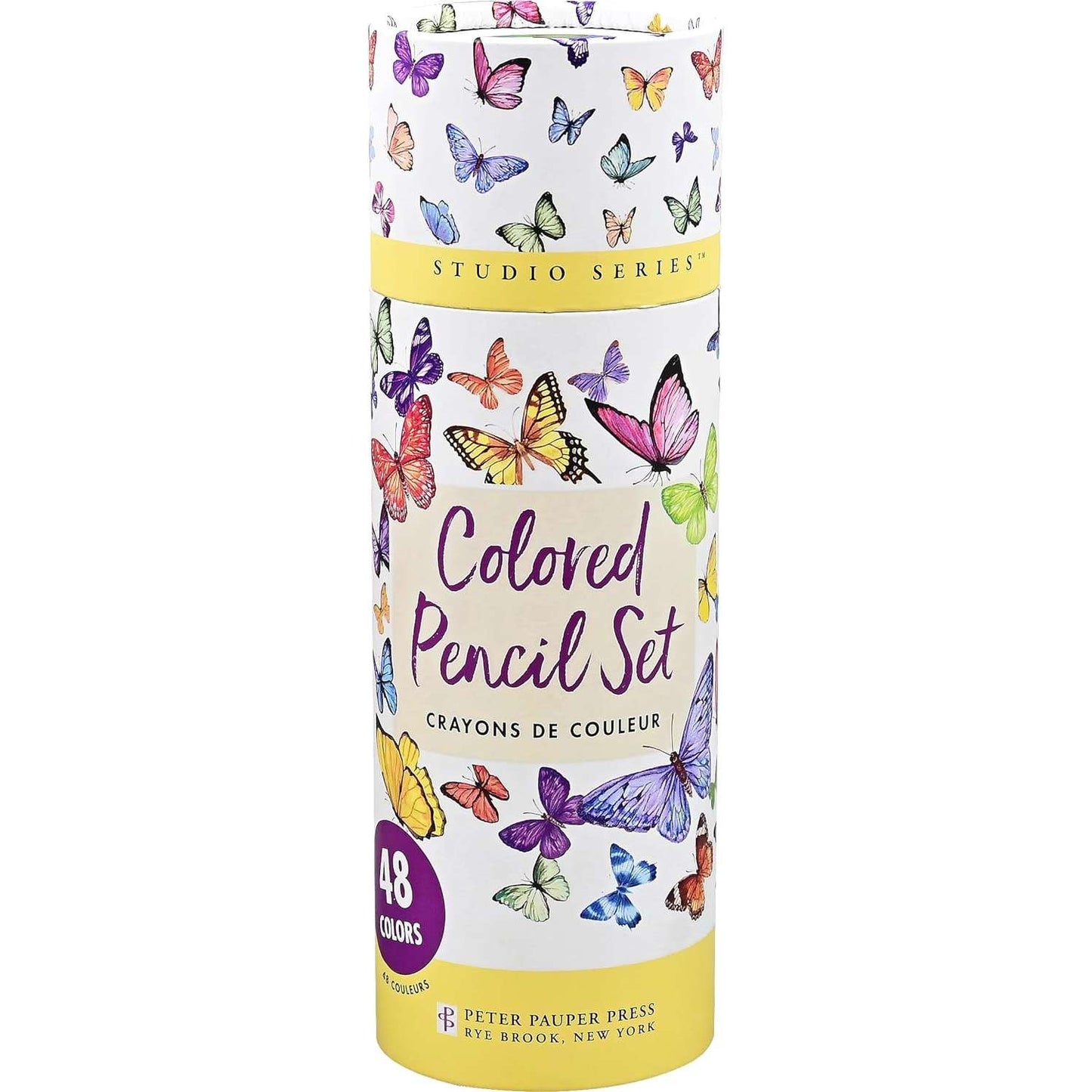 Paradise Clay PPP092 Studio Series Colored Pencil Tube Set (48-colors)