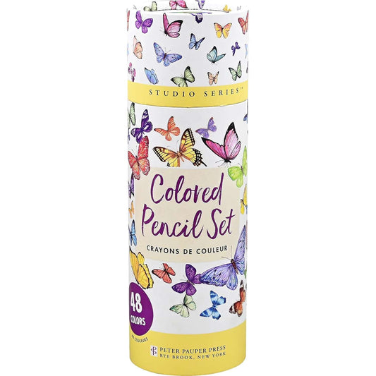 Paradise Clay PPP092 Studio Series Colored Pencil Tube Set (48-colors)