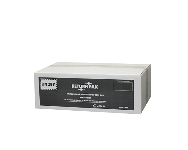 Recycle-Pak SUPPLY-347CH Small Smoke Detector Disposal Box (Each)