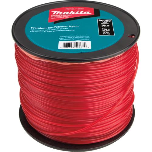 Makita T-03458 Round Trimmer Line, 0.105, Red, 690™, 3 lbs.