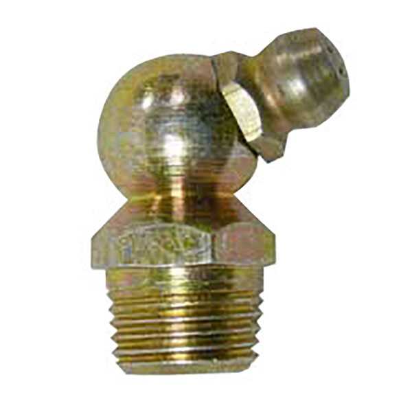 American Lube T-7010 1/8" PTF, 65 Degree, .88" Long, Grease Fitting
