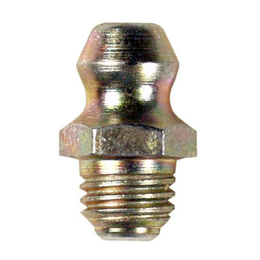 American Lube T-7201 1/4"-28 Taper, Straight, .54" Long, Grease Fitting