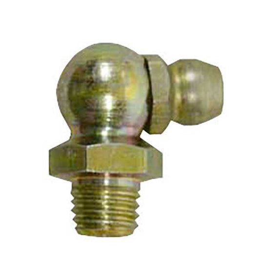 American Lube T-7208 1/4"-28 Taper, 90 Degree, .69" Long, Grease Fitting
