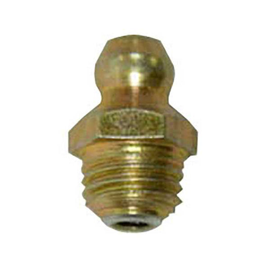 American Lube T-7400 Metric 8 x 1 Taper, Straight, .59" Long, Grease Fitting