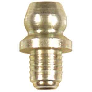 American Lube T-7605 3/16" Drill Size, Straight, .5" Long, Drive-Type Grease Fitting