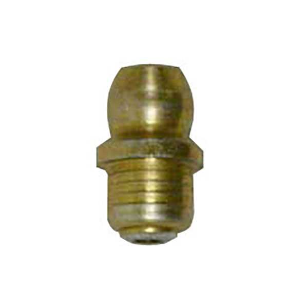 American Lube T-7608 1/4" Drill Size, Straight, .5" Long, Drive-Type Grease Fitting