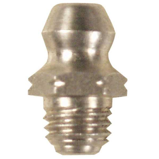 American Lube T-7800 1/4"-28 Taper, Straight, .54" Long, Stainless Steel Grease Fitting