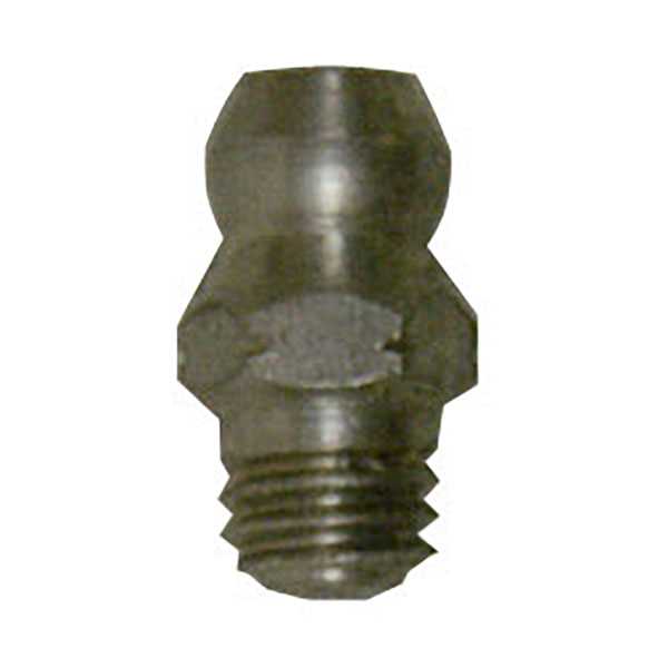 American Lube T-7804 Metric 6 x 1 Taper, Straight, .53" Long, Stainless Steel Grease Fitting