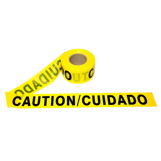 Cordova Safety T20103 Barricade Tape, CAUTION/CUIDADO
