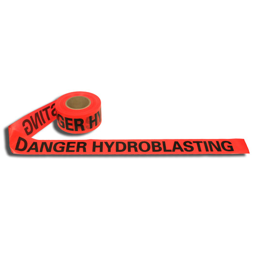 Cordova Safety T20214 Barricade Tape, DANGER HYDROBLASTING
